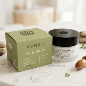 Anti-ageing veido kremas su sraigių mucinu 30+